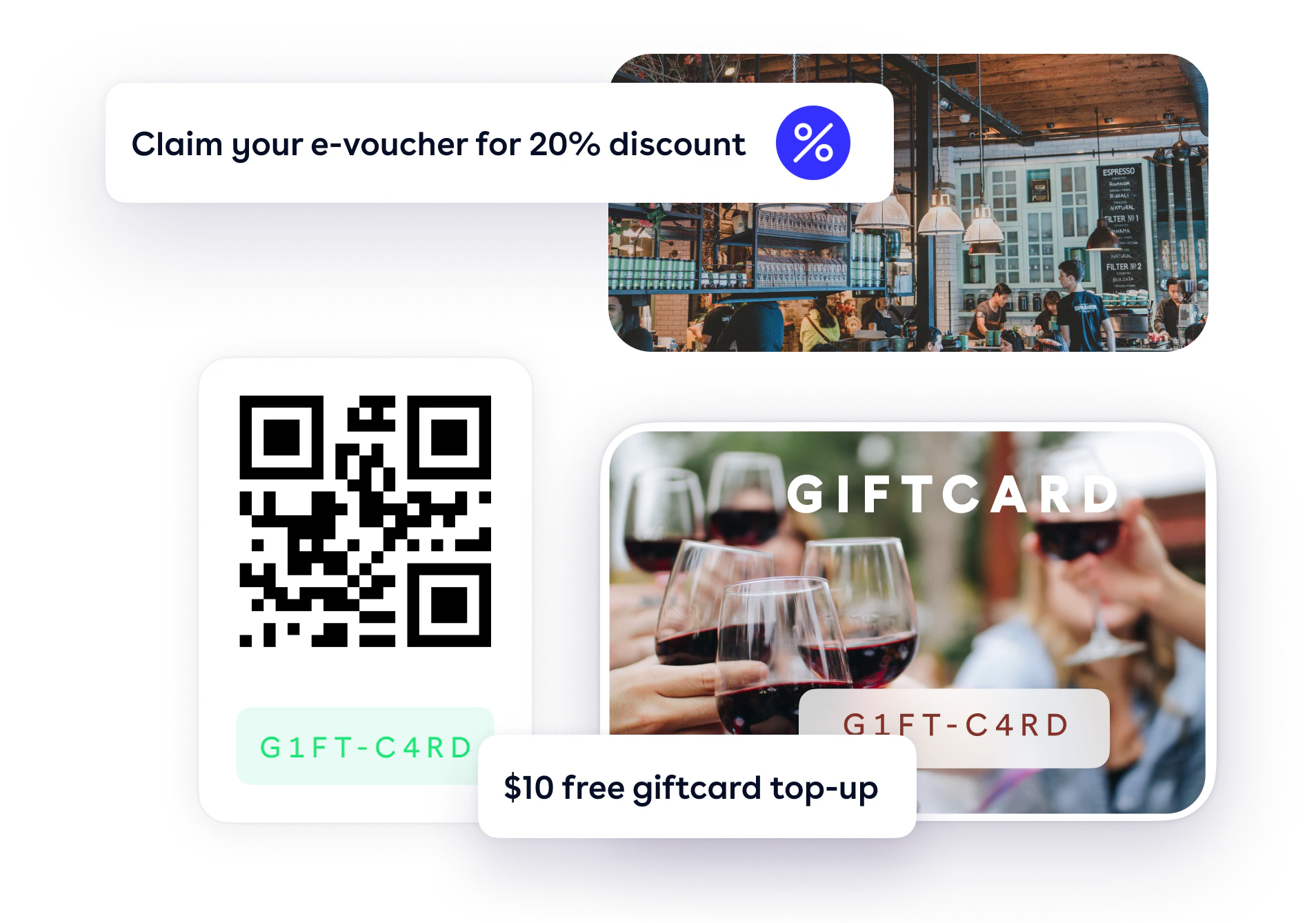 Giftcards and coupons