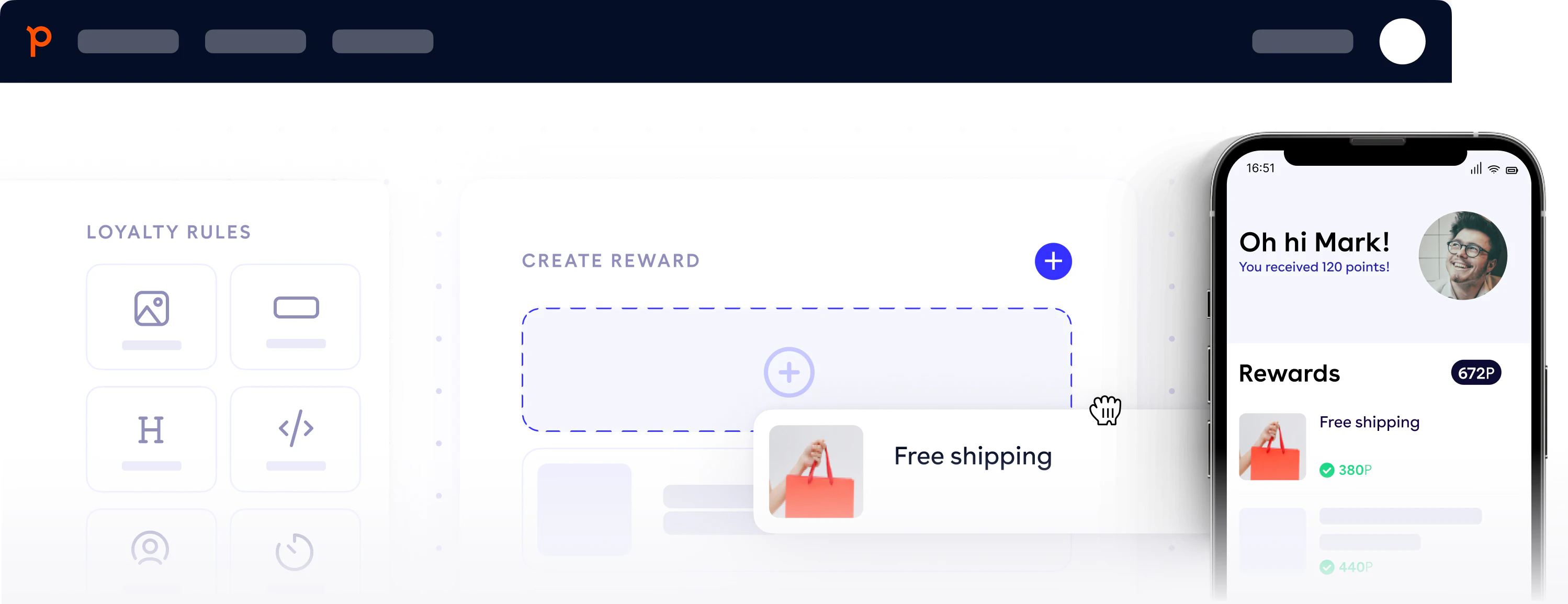 Dashboard Treueprogramm