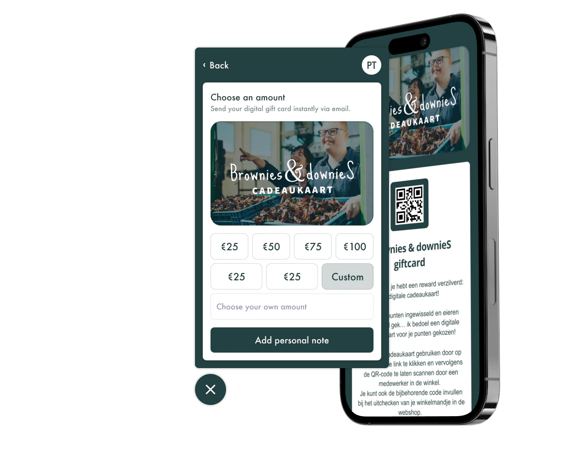 Giftcard Widget