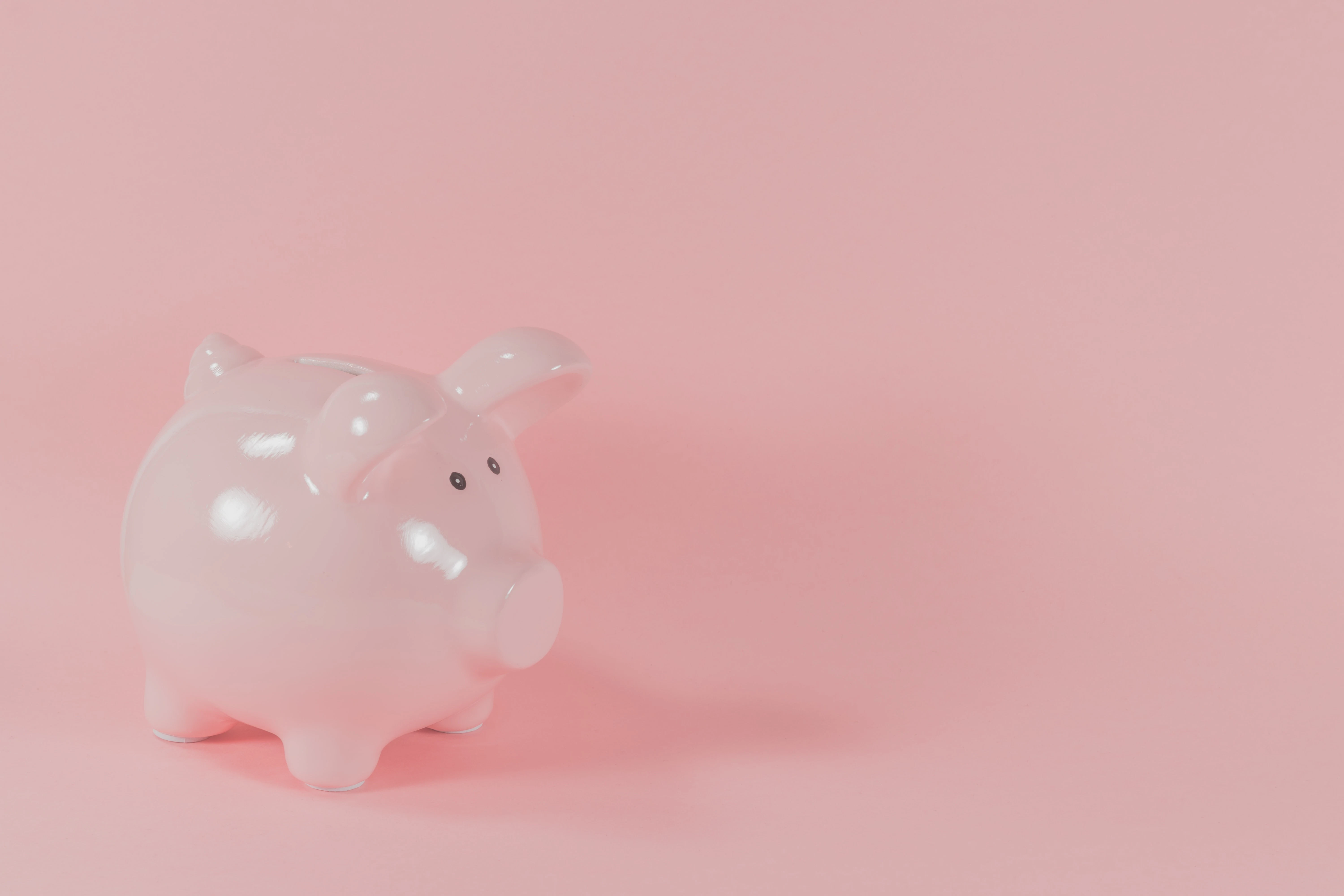 Saving money Piggy bank stock