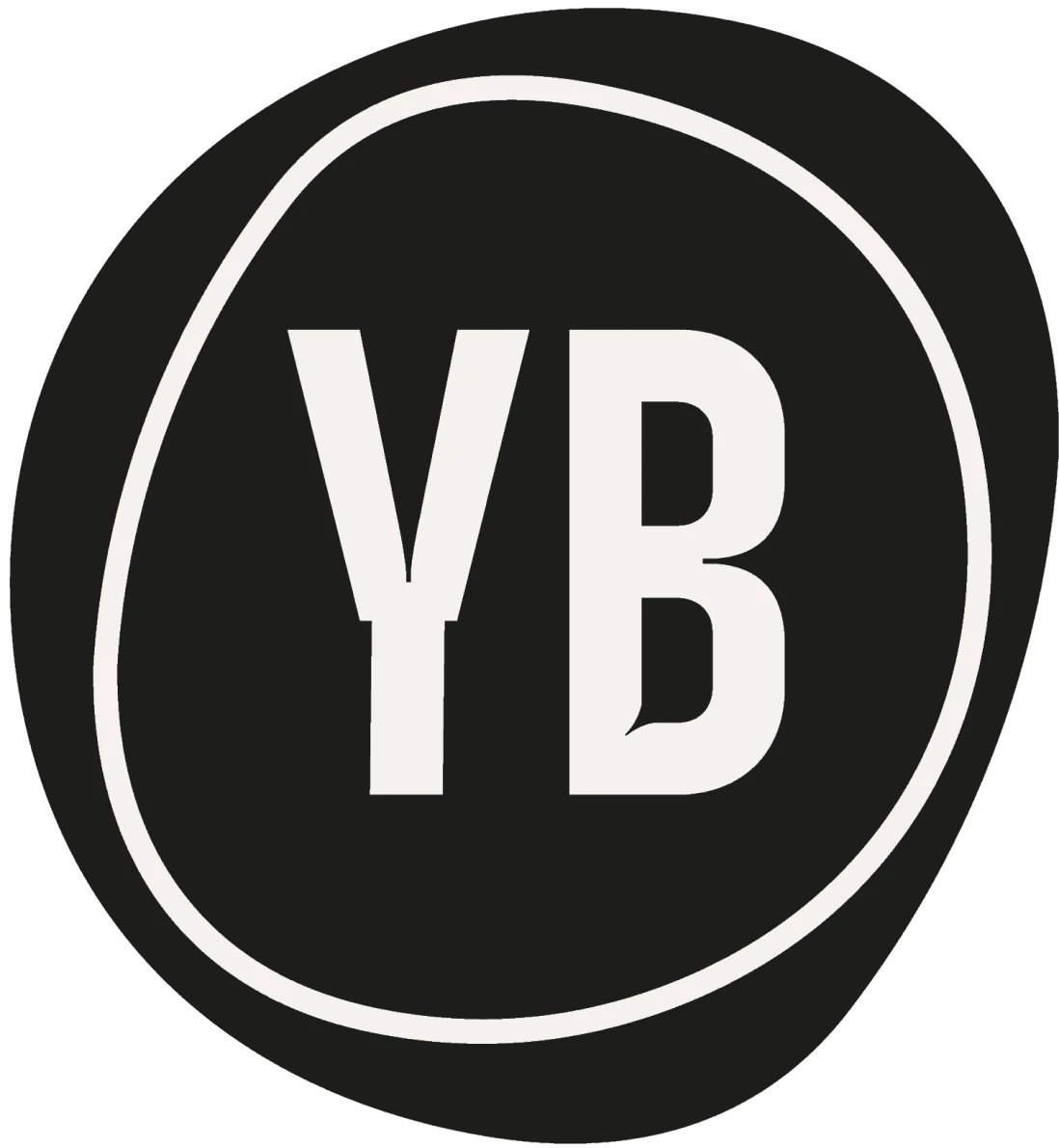 Yoghurt Barn YB logo