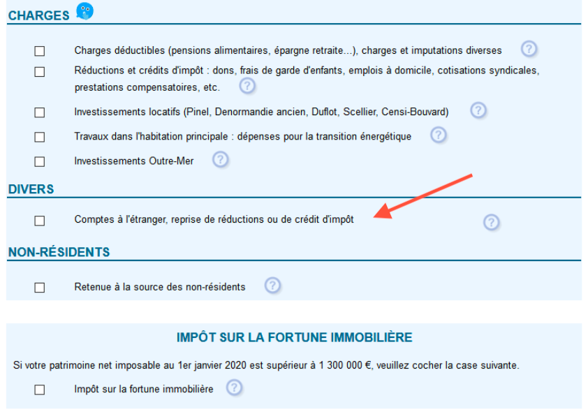 déclaration compte étranger 1