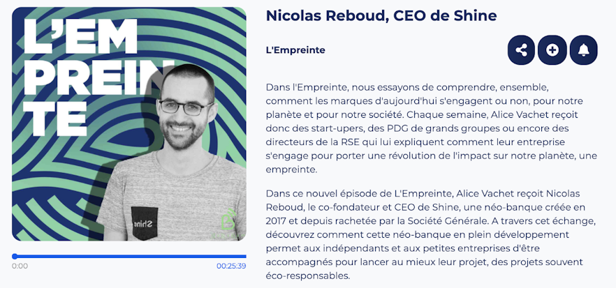 Podcast L'Empreinte 