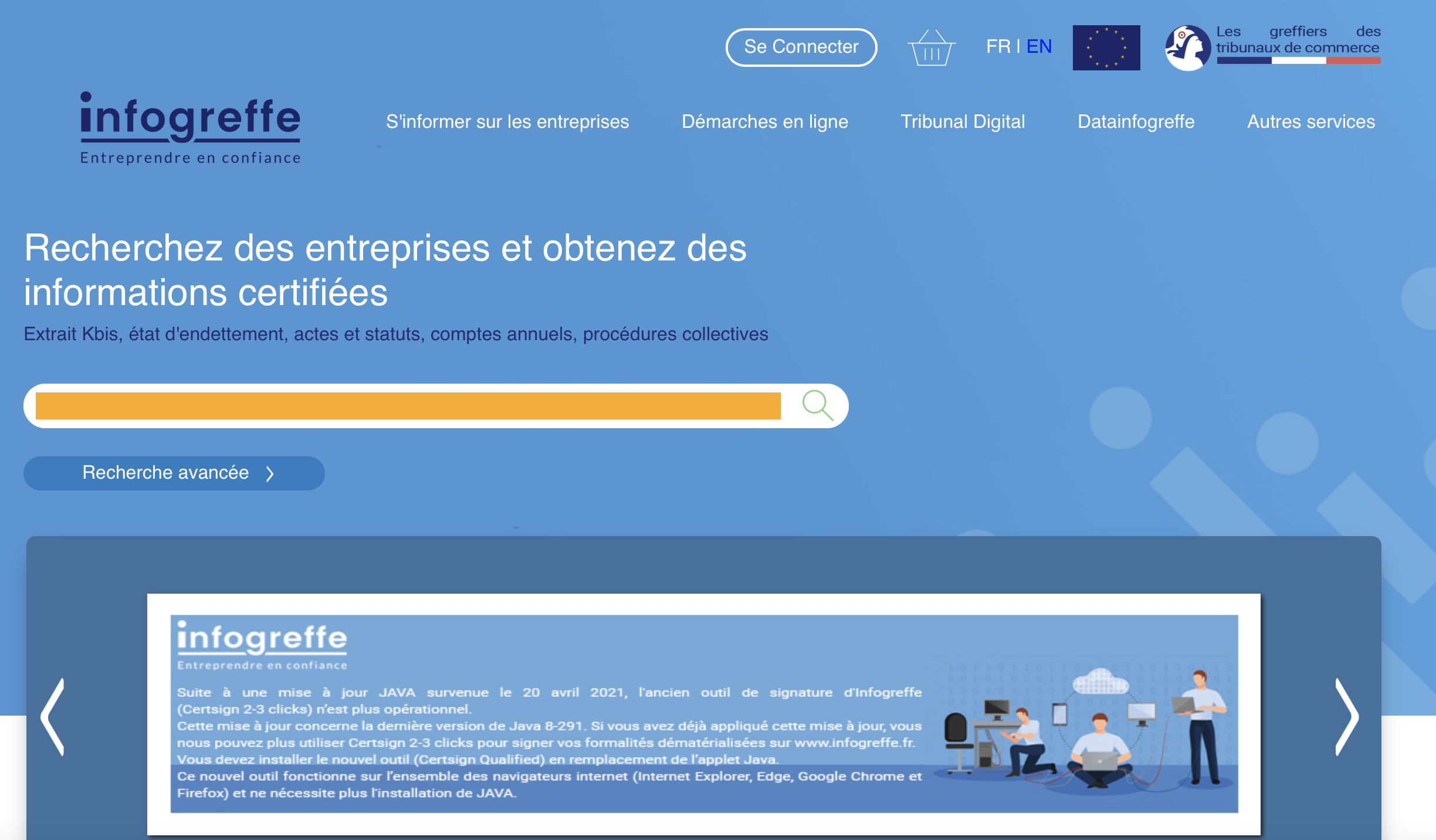 Comment obtenir mon numéro SIRET ou mon extrait Kbis plus de 6 semaines après l'envoi du dossier de création d'entreprise à l'administration ?