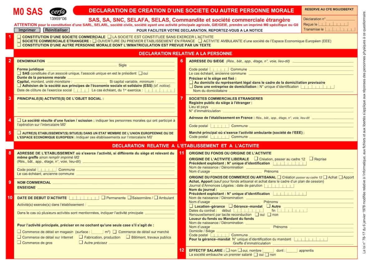 formulaire-M0-SASU