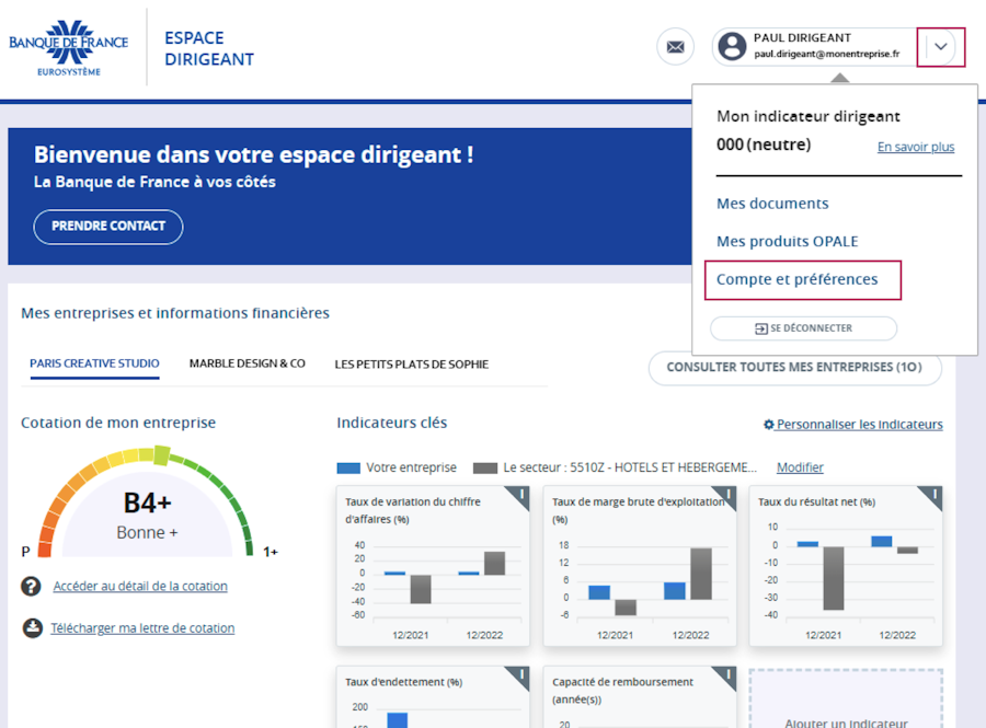 tableau-de-bord-espace-dirigeant-banque-de-france