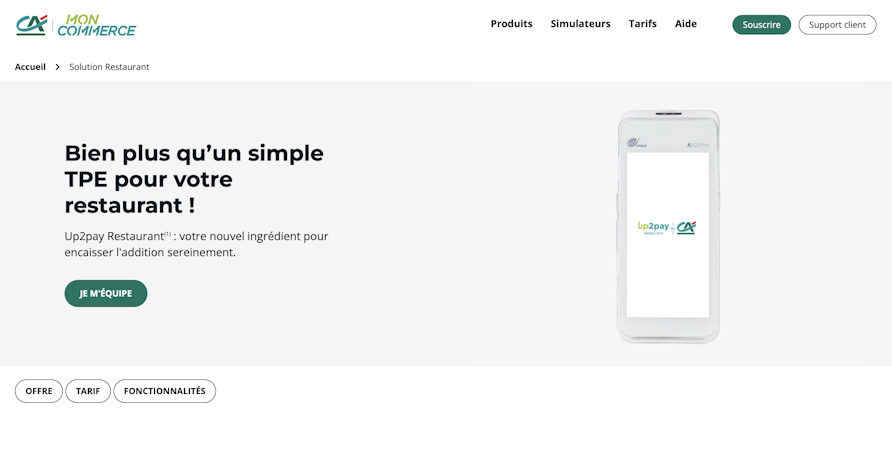 up2pay-restaurant-tpe-credit-agricole