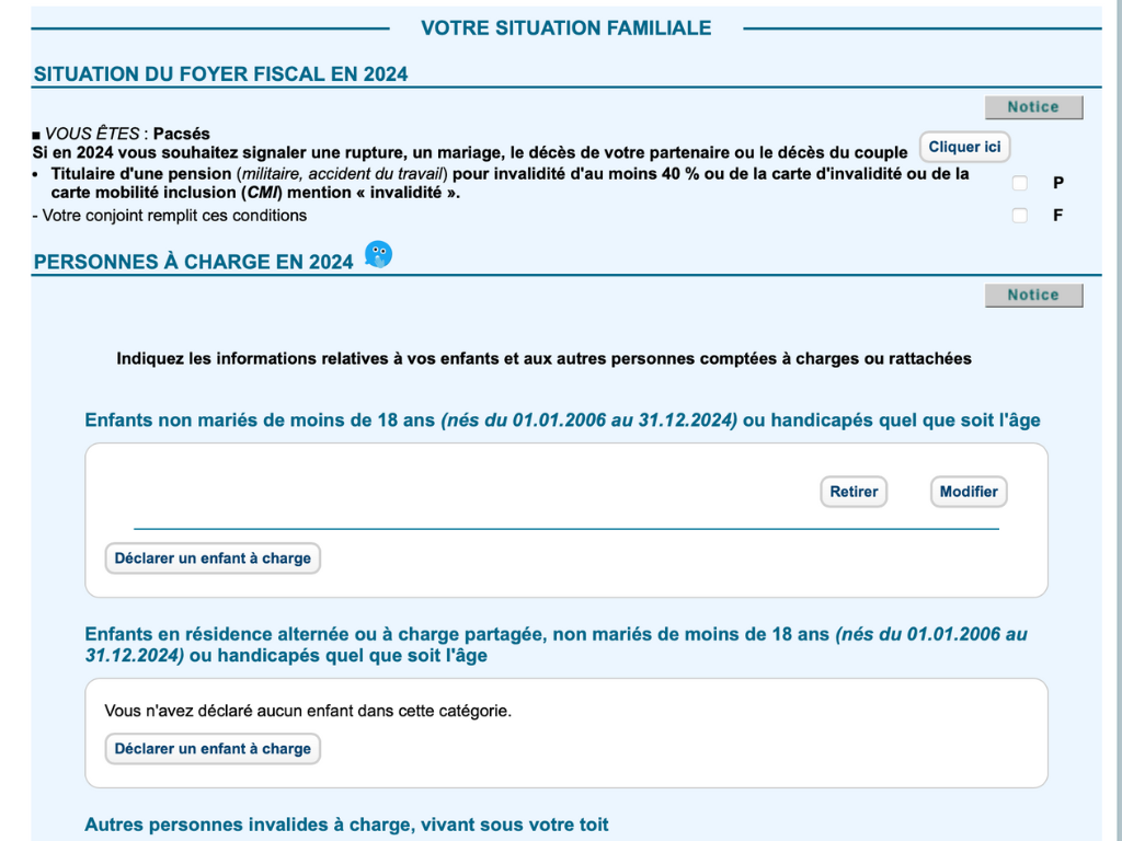 situation-familiale-impots-2025