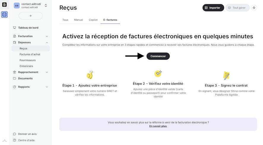 commencer-activation-shine-pa