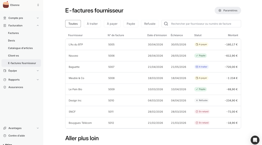 espace-e-factures-fournisseurs-shine
