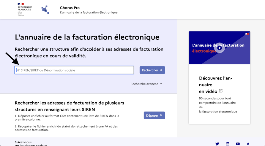 annuaire-facturation-electronique-entrer-siret