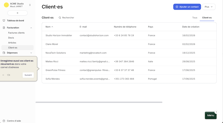 ajout-identite-client-carnet-adresses-shine