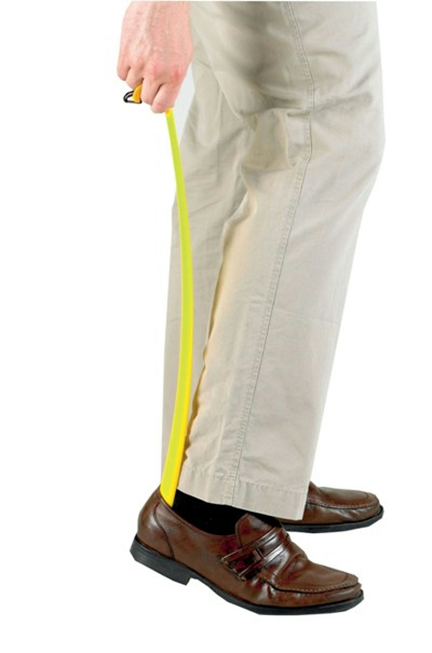 Shorn Horn in Use While Standing