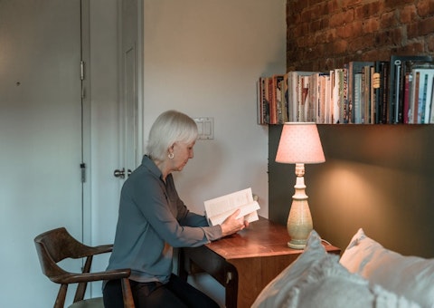 Elderly Person on Chair
