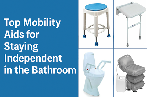Top Mobility Aids for Staying Independent in the Bathroom