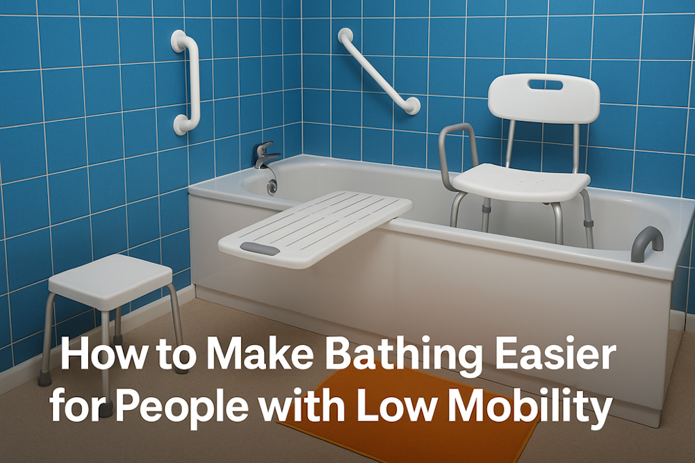 Make Bathing Easier for Low Mobility Without Remodeling