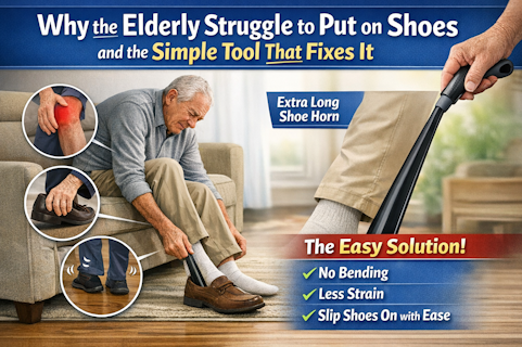 Why The Elderly Struggle to Put on Shoes