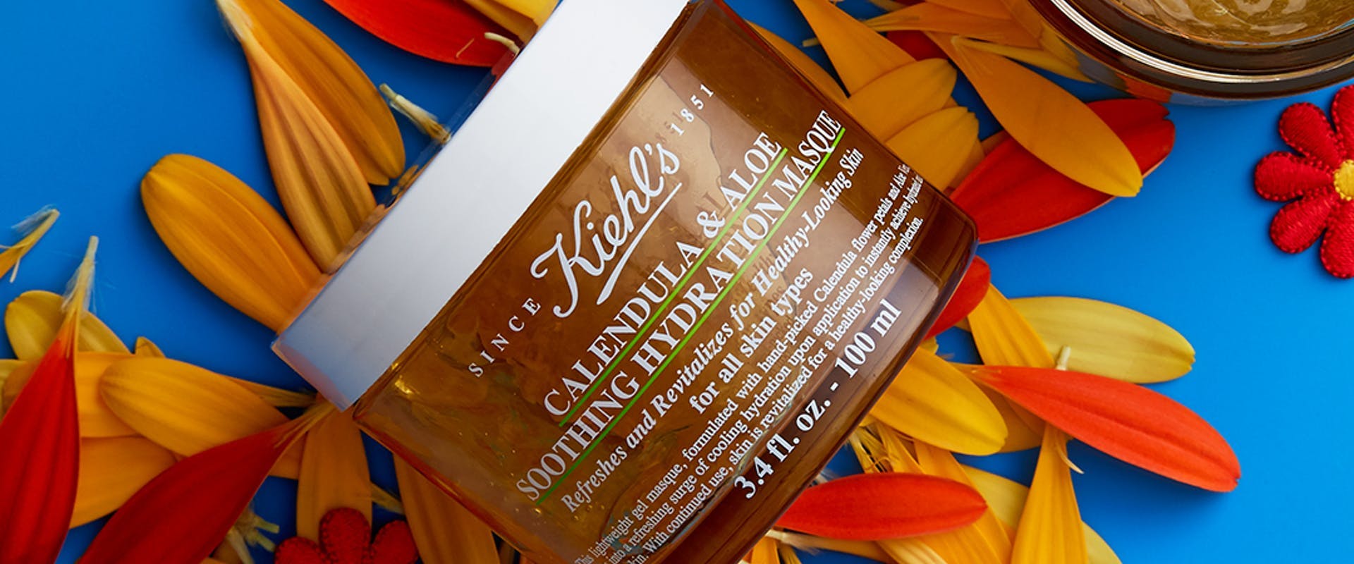 Kiehl's face cream: Products review of new Calendula & Aloe Soothing  Hydration Masque