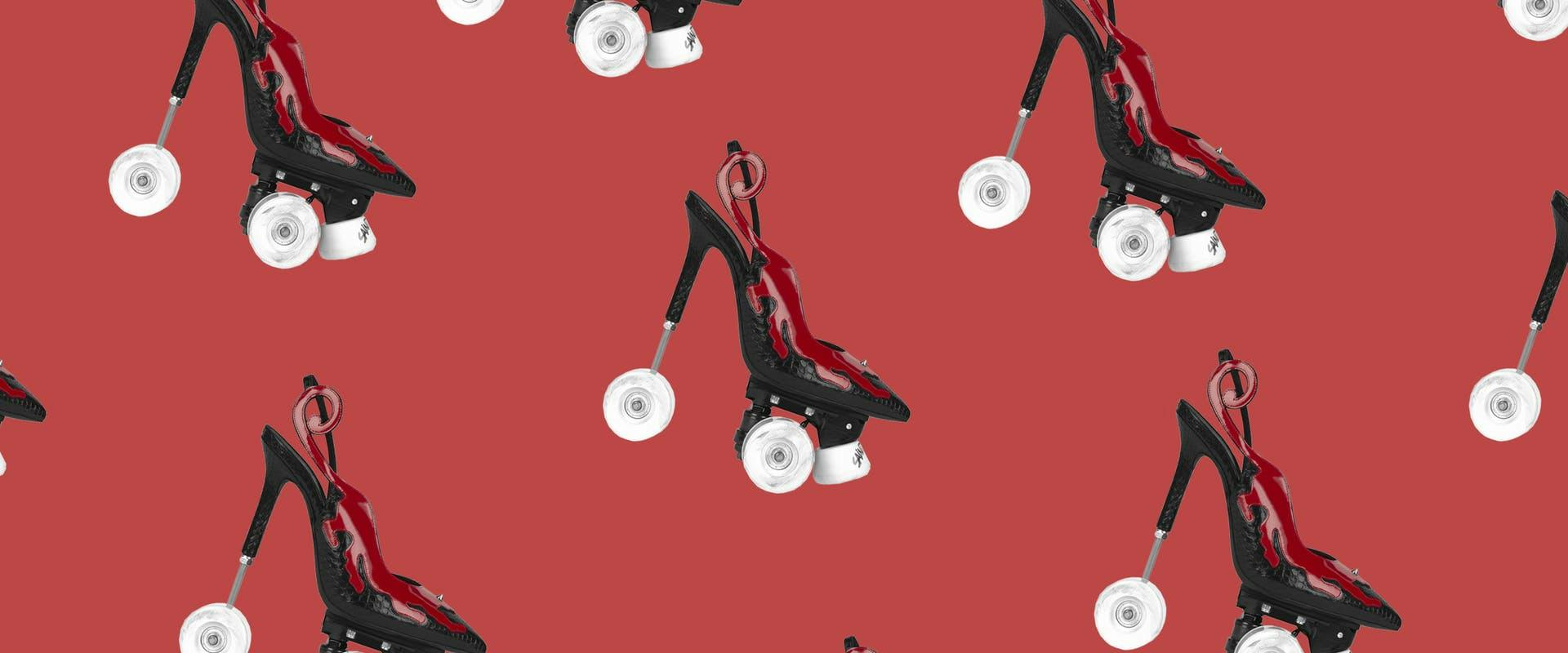 Saint Laurent Anja 100 roller-skate heels: Everything you need to 