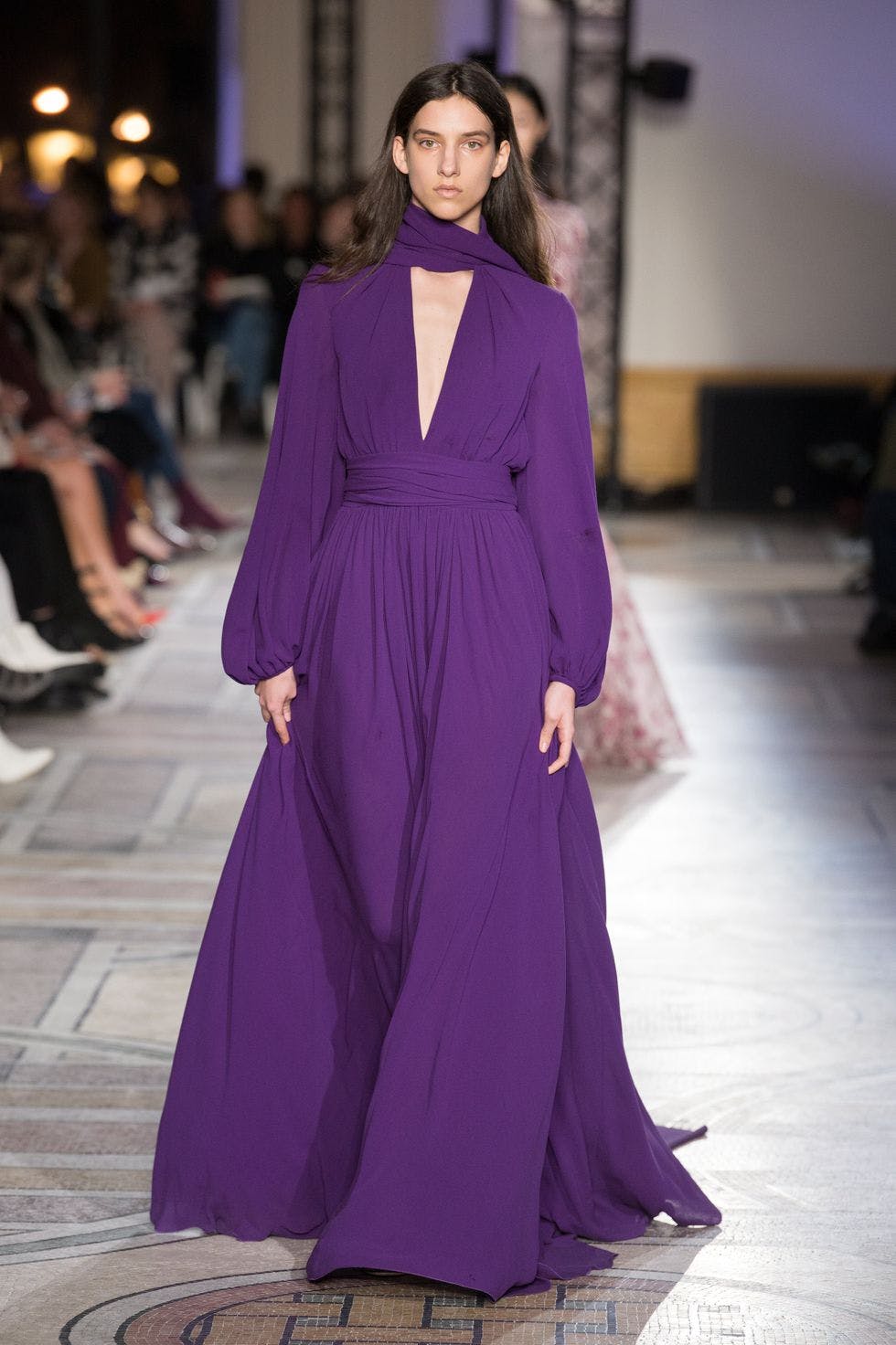 purple dress runway Tha Fashion & Co: fashion week f/w 11/12. Zuhair Murad