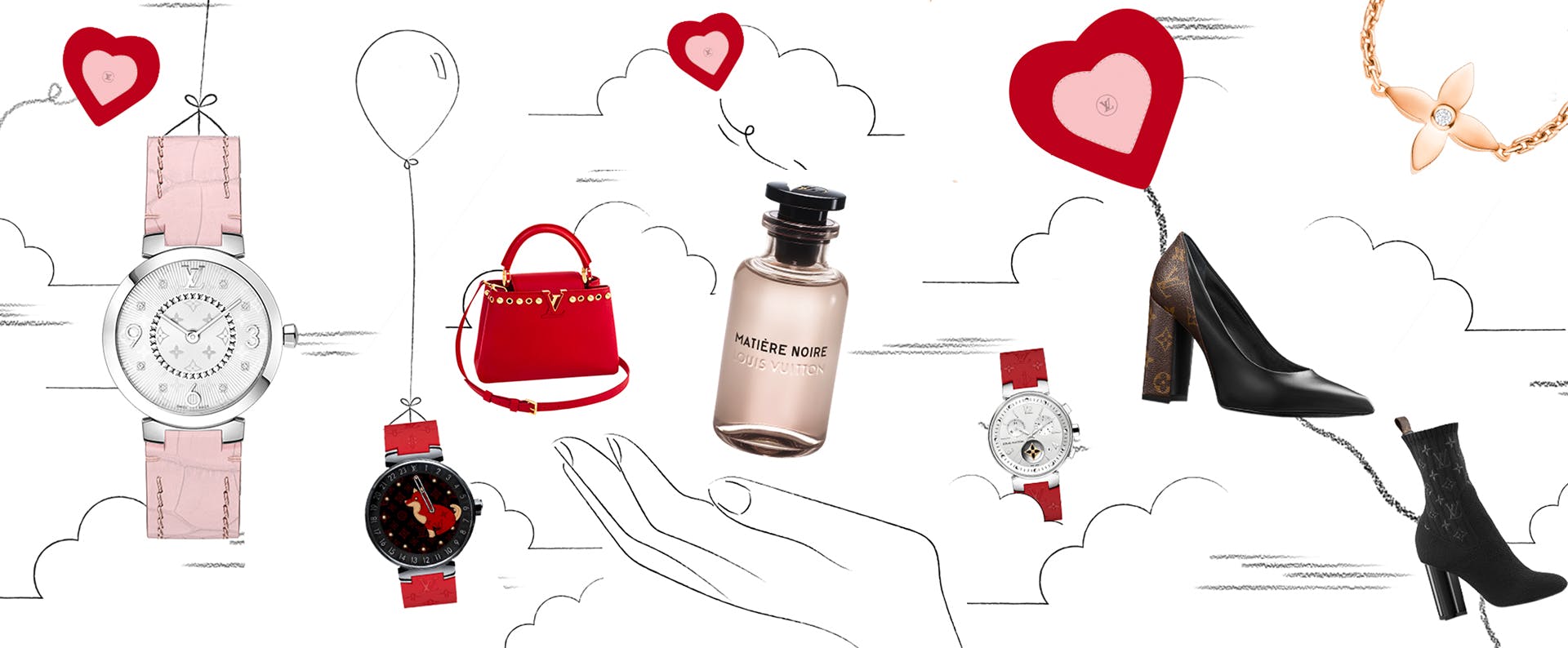 Louis Vuitton unveils its Valentine's Day collection for 2018 in a special  clip