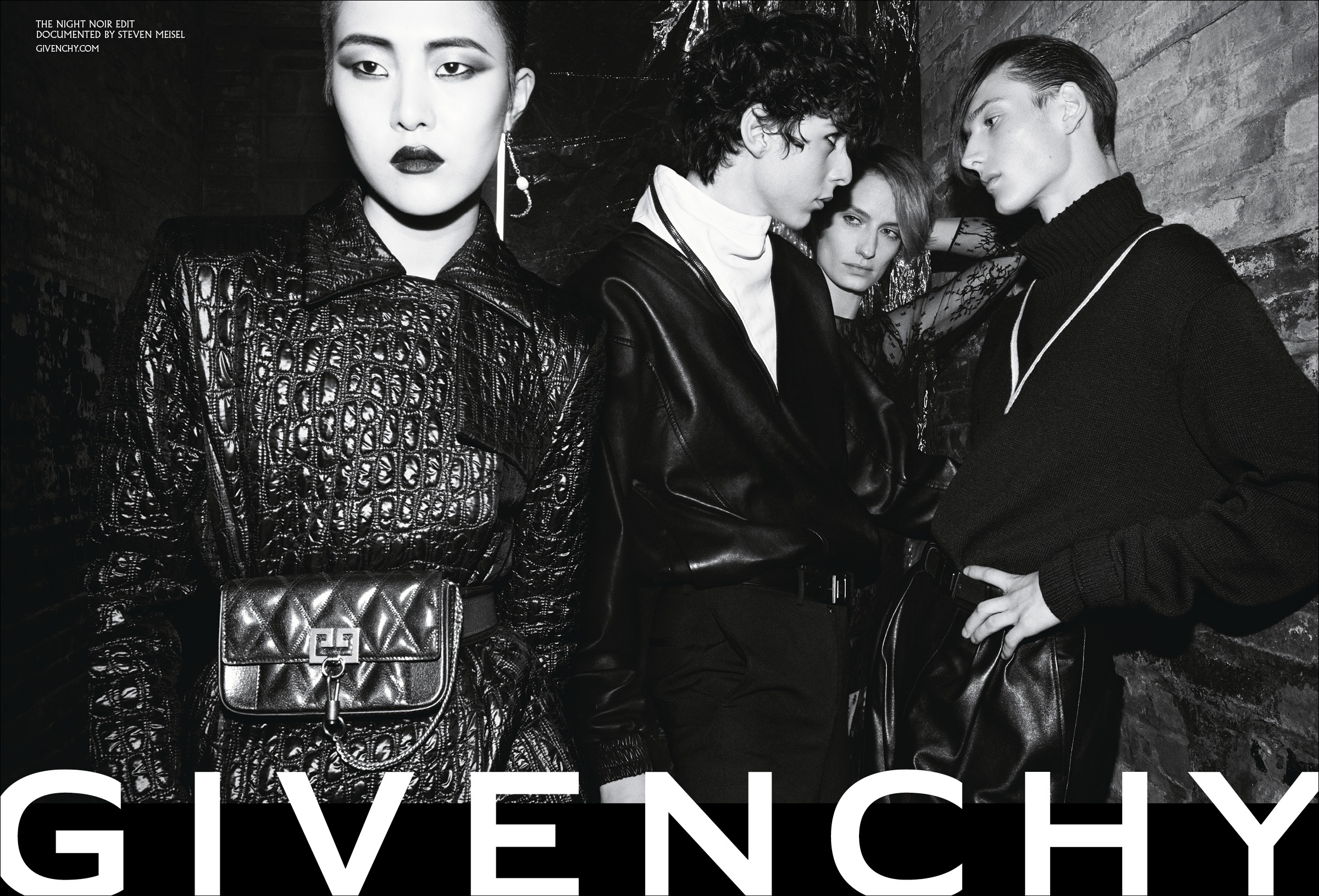 Givenchy Releases Night Noir Campaign Film by Steven Meisel