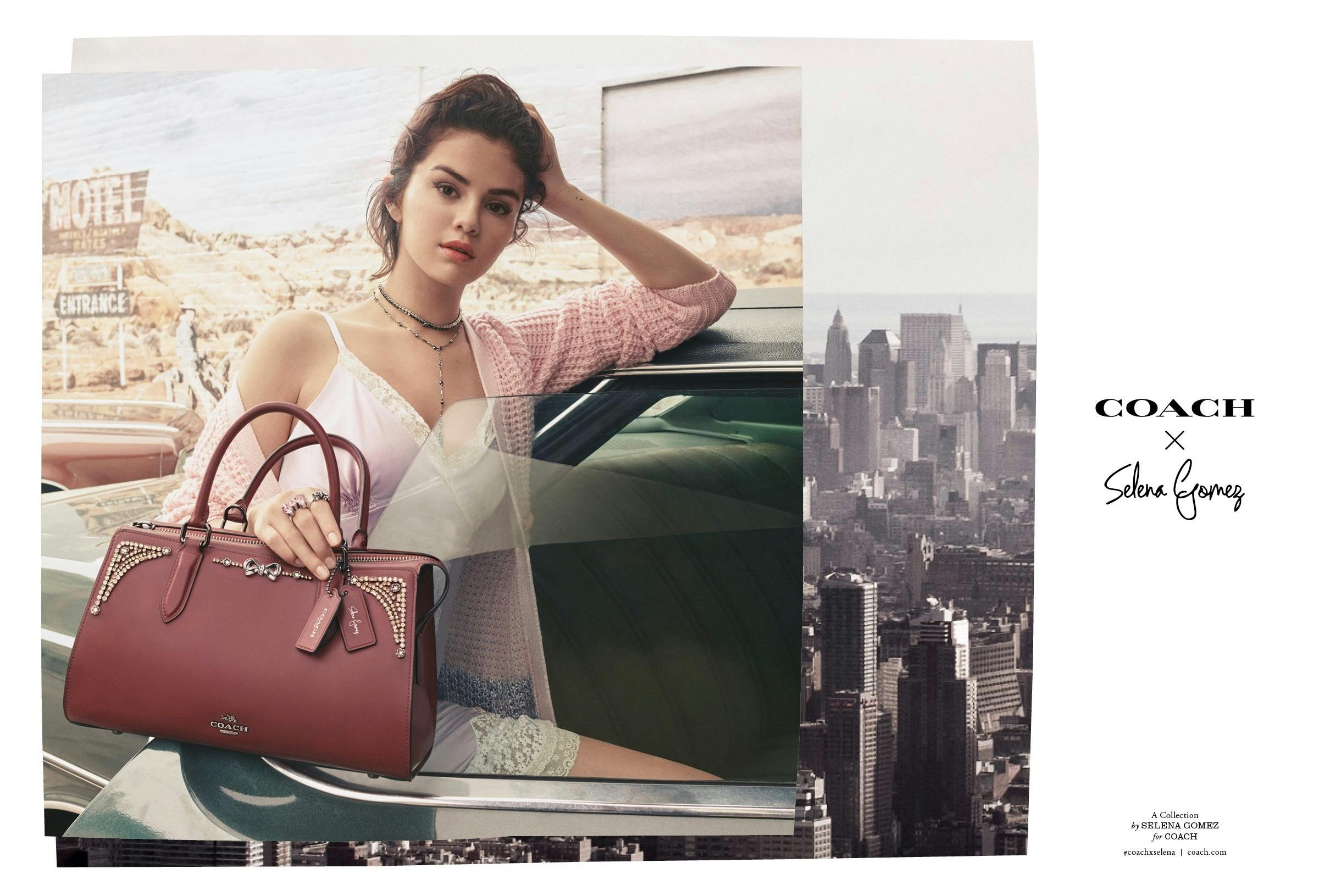 Selena Gomez's First Coach Campaign Photos Are Here