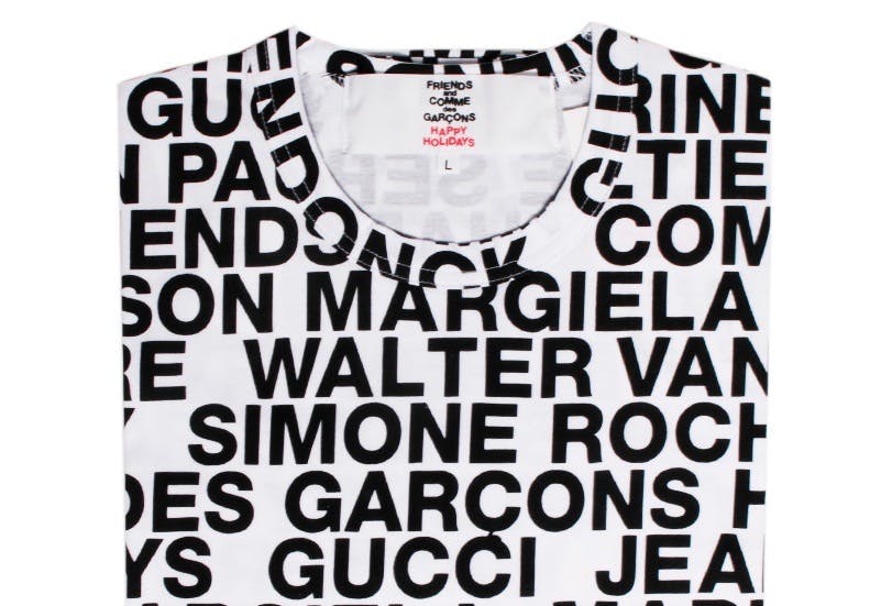 Commes des Garçons Unveils Holiday Capsule with Gucci, Burberry 