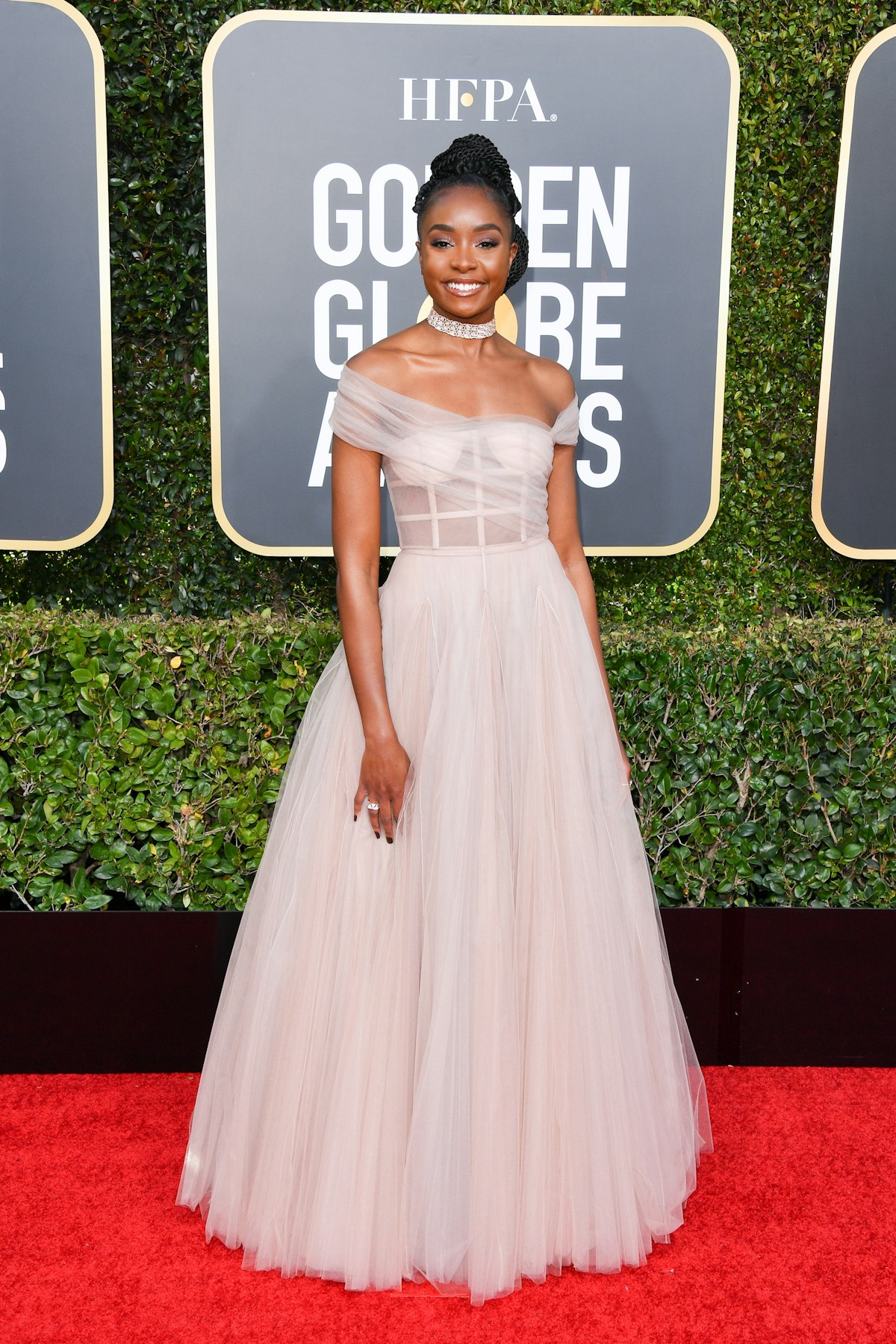Exclusive: The Making of Kiki Layne's Dior Haute Couture Golden Globes Dress  | L'Officiel