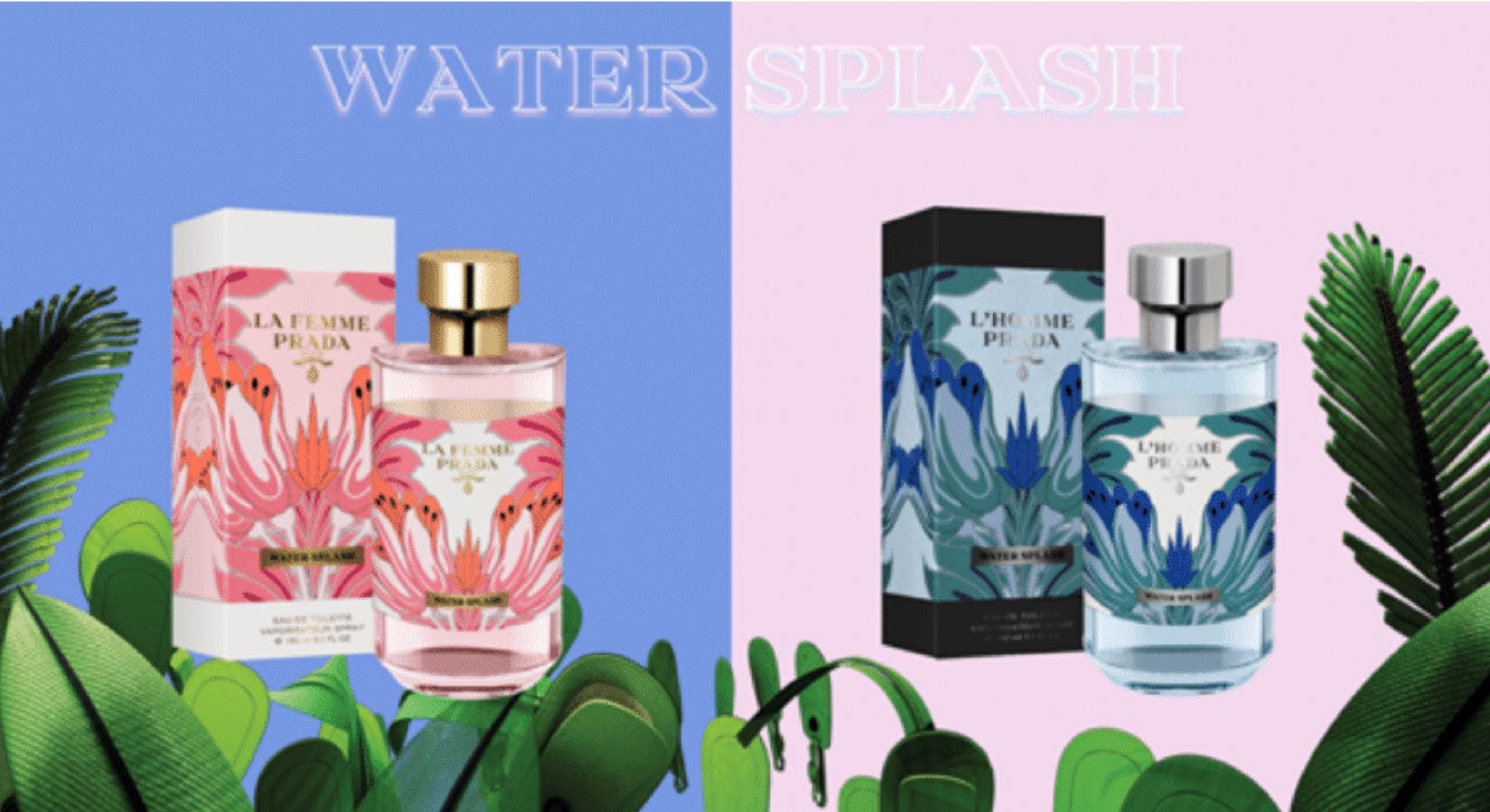 Dominant Set out Oops The Perfect Duo: Prada Unveils 'Watersplash' Fragrances for Him & Her |  L'Officiel Singapo