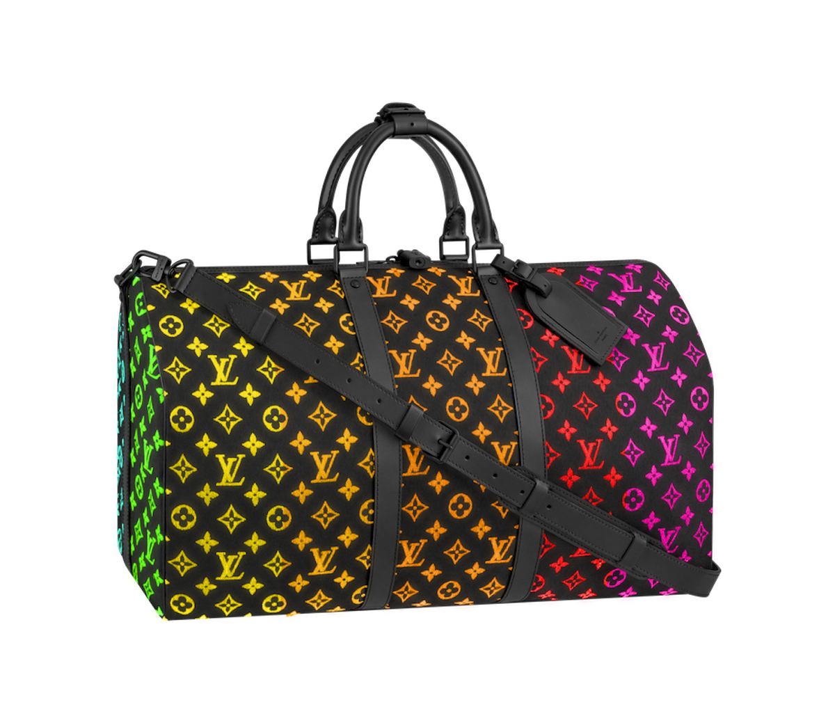 colorful louis vuitton duffle bag