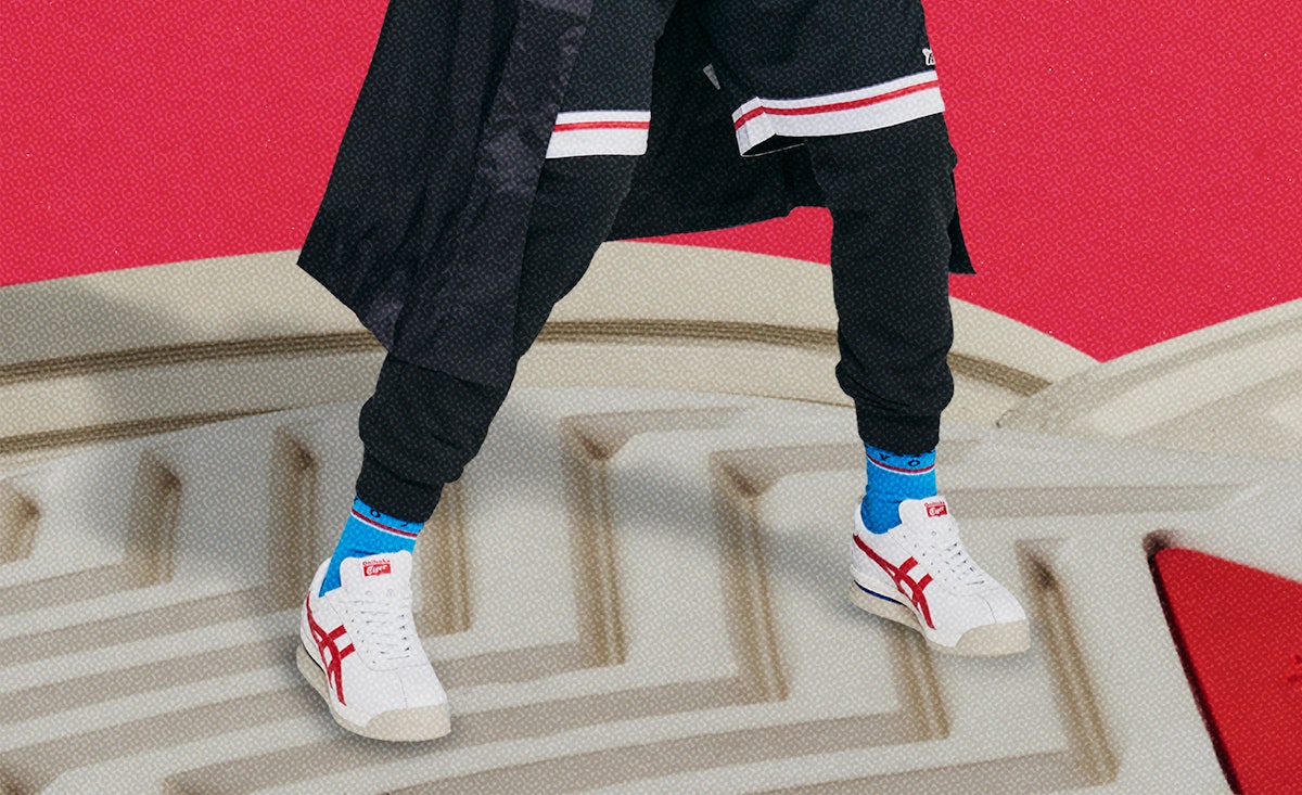 To The EXtreme: Onitsuka Tiger Unveils The New Tiger Corsair EX Sneakers |  L'Officiel Sing