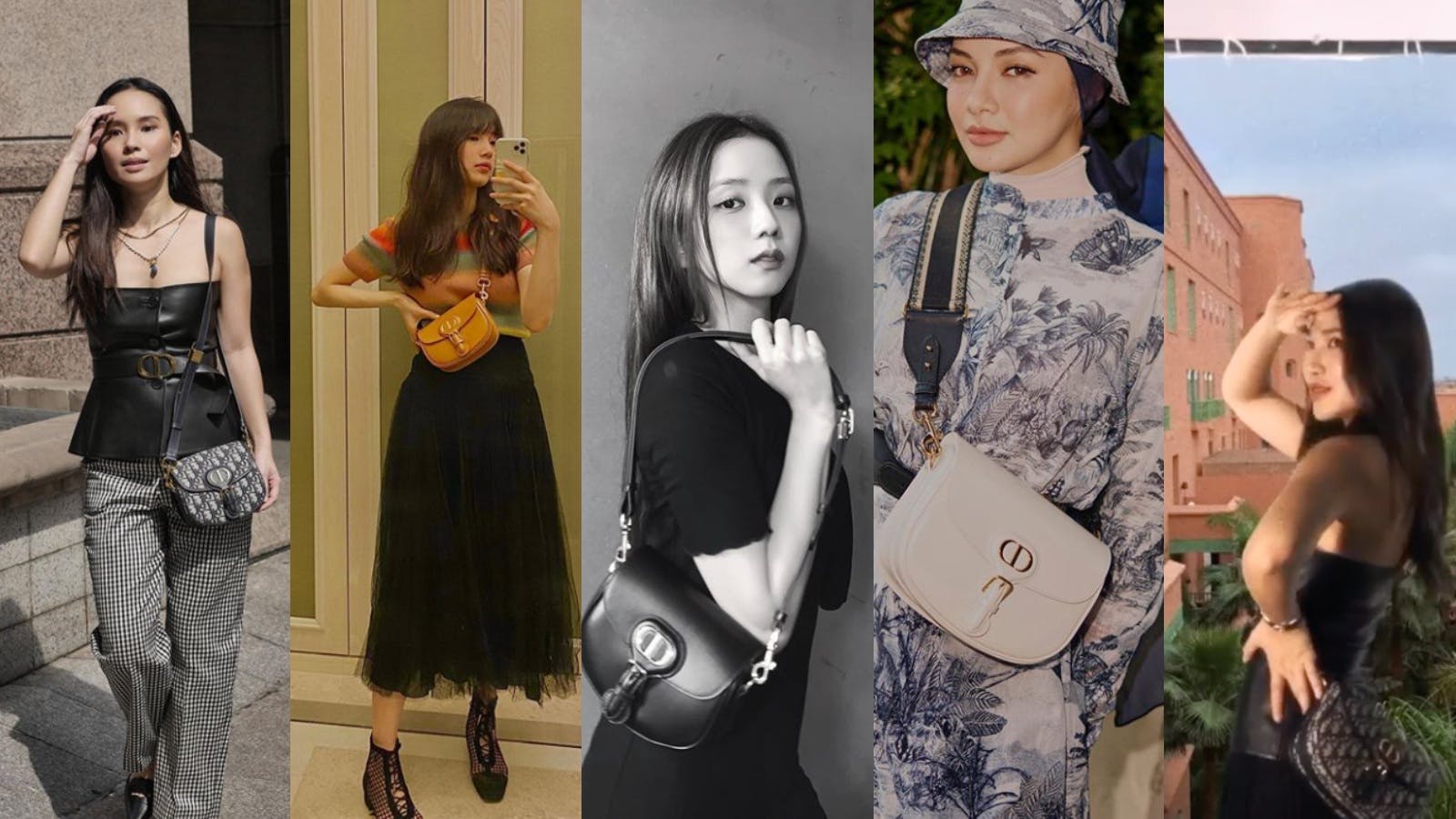 StarsInDior: Jisoo, Suzy Bae, Davikah, Kiwi Lee-Han And More With Dior's  Bobby Bag