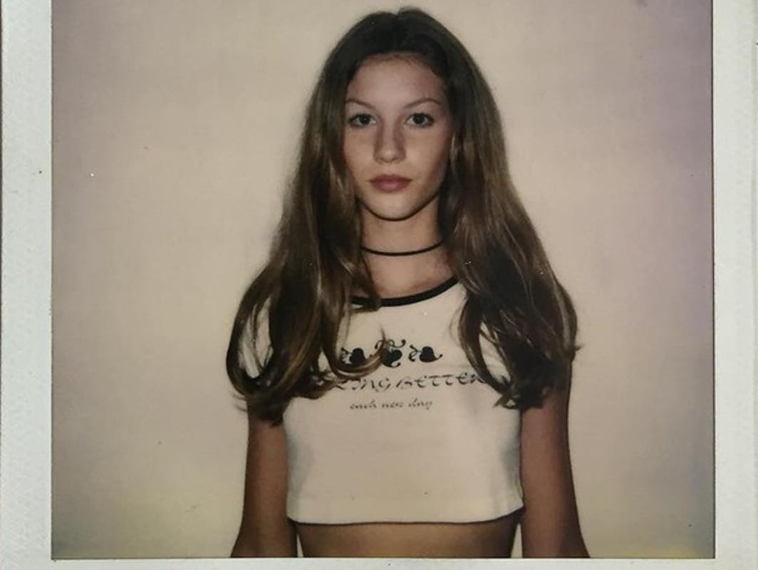 See The Polaroids Of These Top Models From Before They Became Famous |  L'Officiel Singapor, image size:1064x800