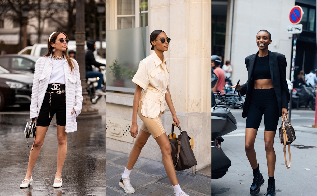Summer Trend: How The Most Stylish Women Are Wearing Cycling Shorts | L ...
