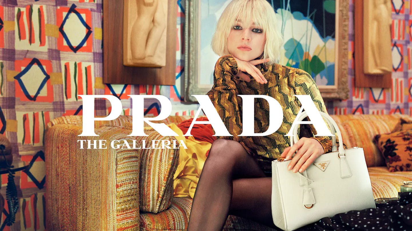 Hunter Schafer Stars in New Prada Galleria Bag Campaign