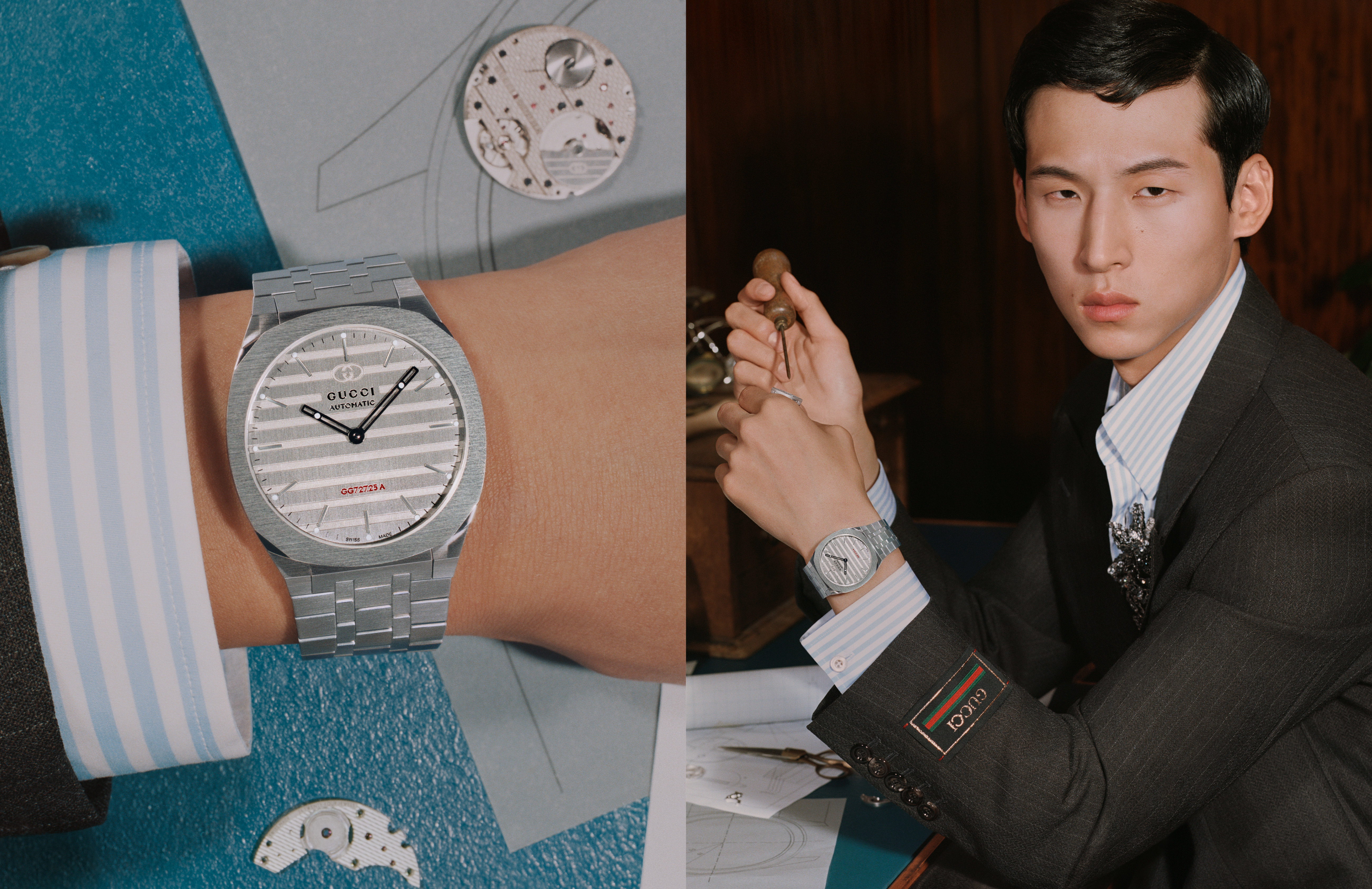 Gucci's newest watch blends retro chic 