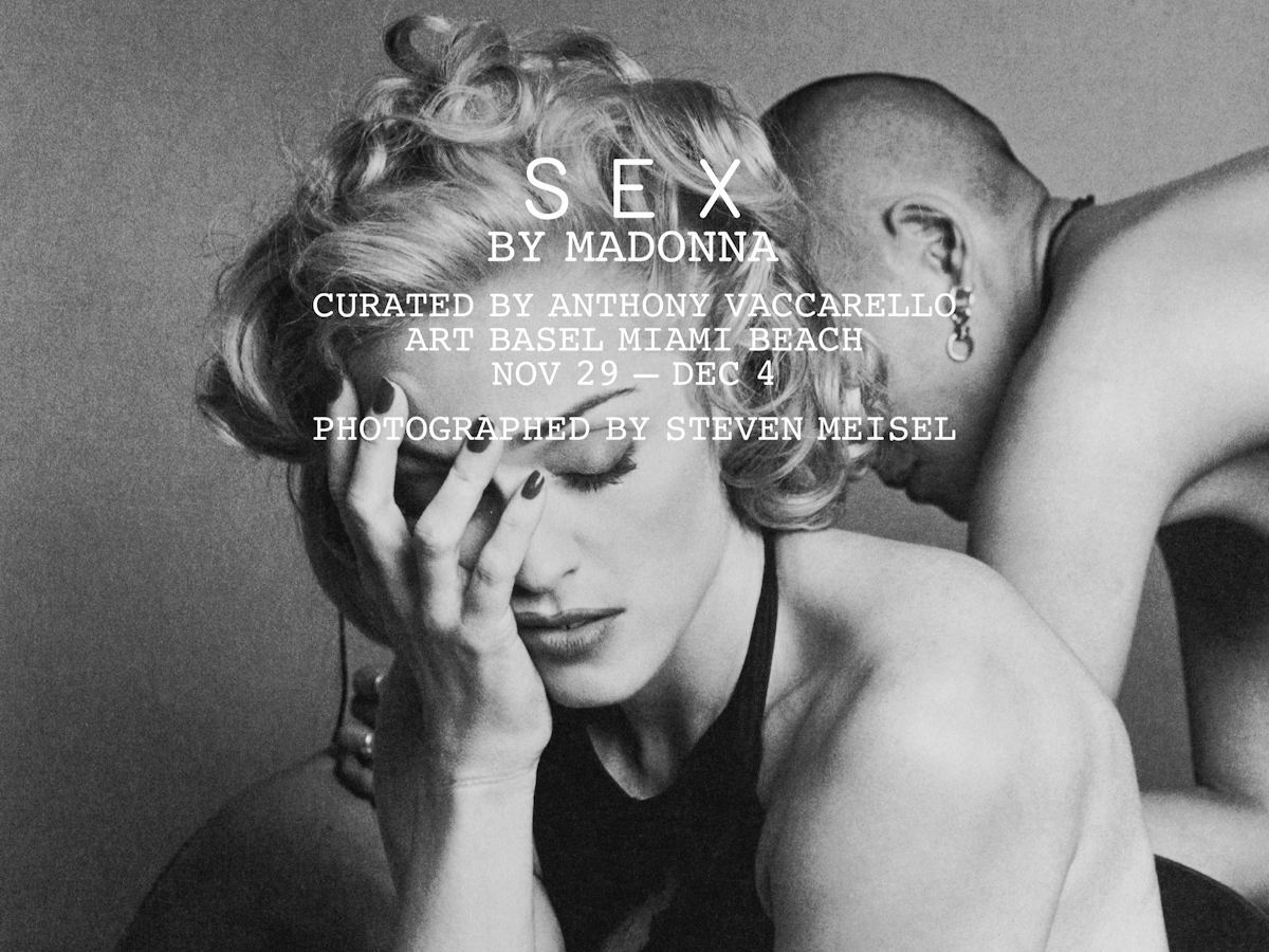 『写真集　MADONNA/SEX USA版』 Sex by Madonna Photo Book 1992 With Box and CD Used From Japan In