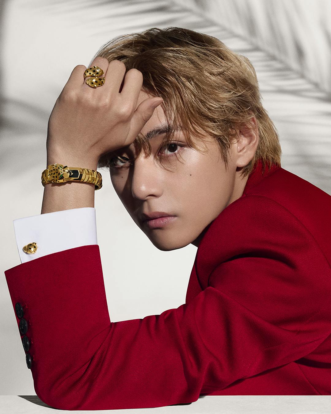 V has been named the newest Cartier brand ambassador and the face of t