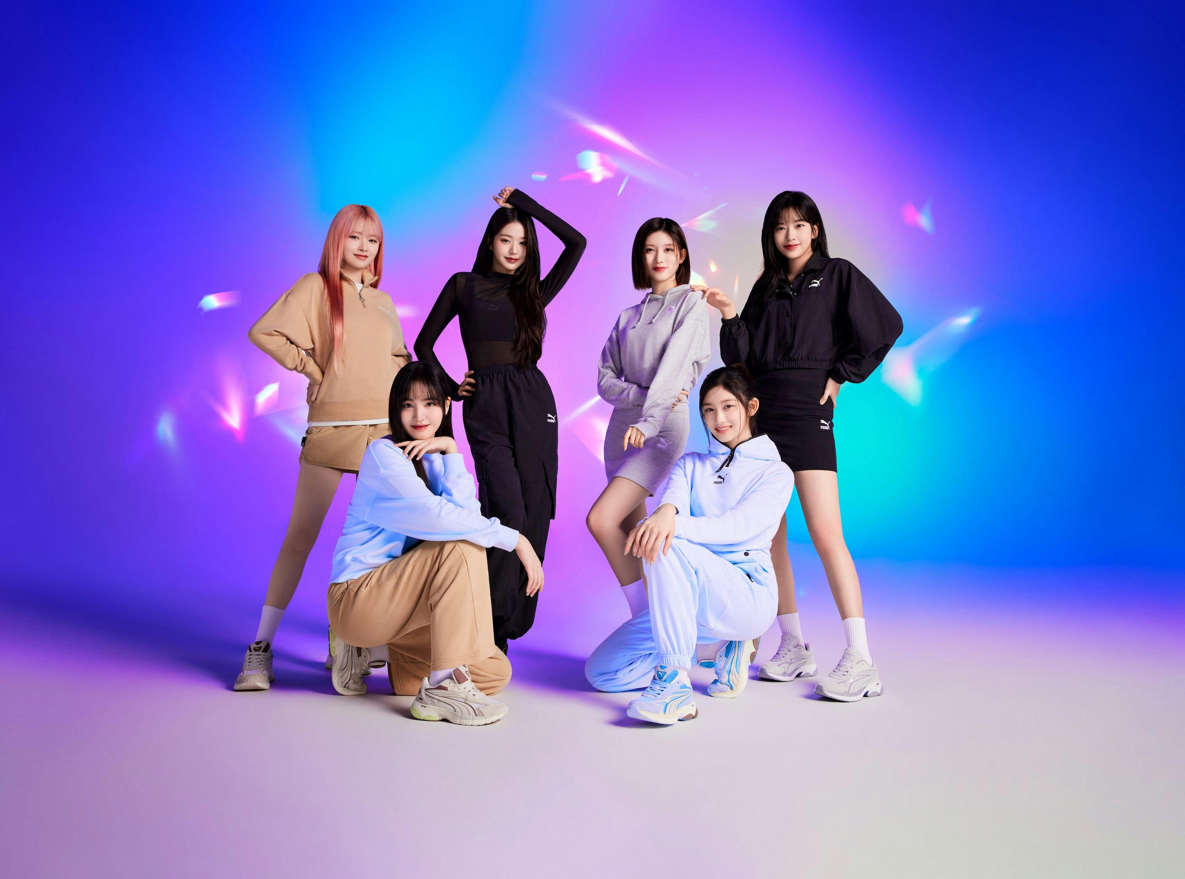 IVE, the K-pop Sensation, Joins Forces with PUMA to Embrace the 