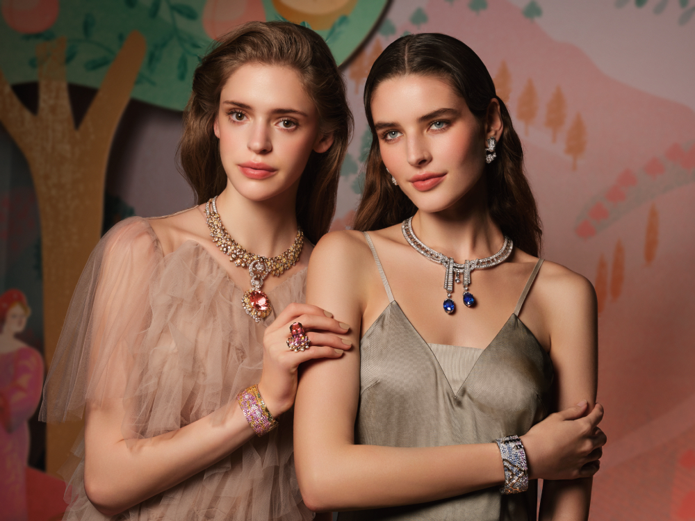 Van Cleef & Arpels Welcomes Spring with a Fantasy Garden by Julie