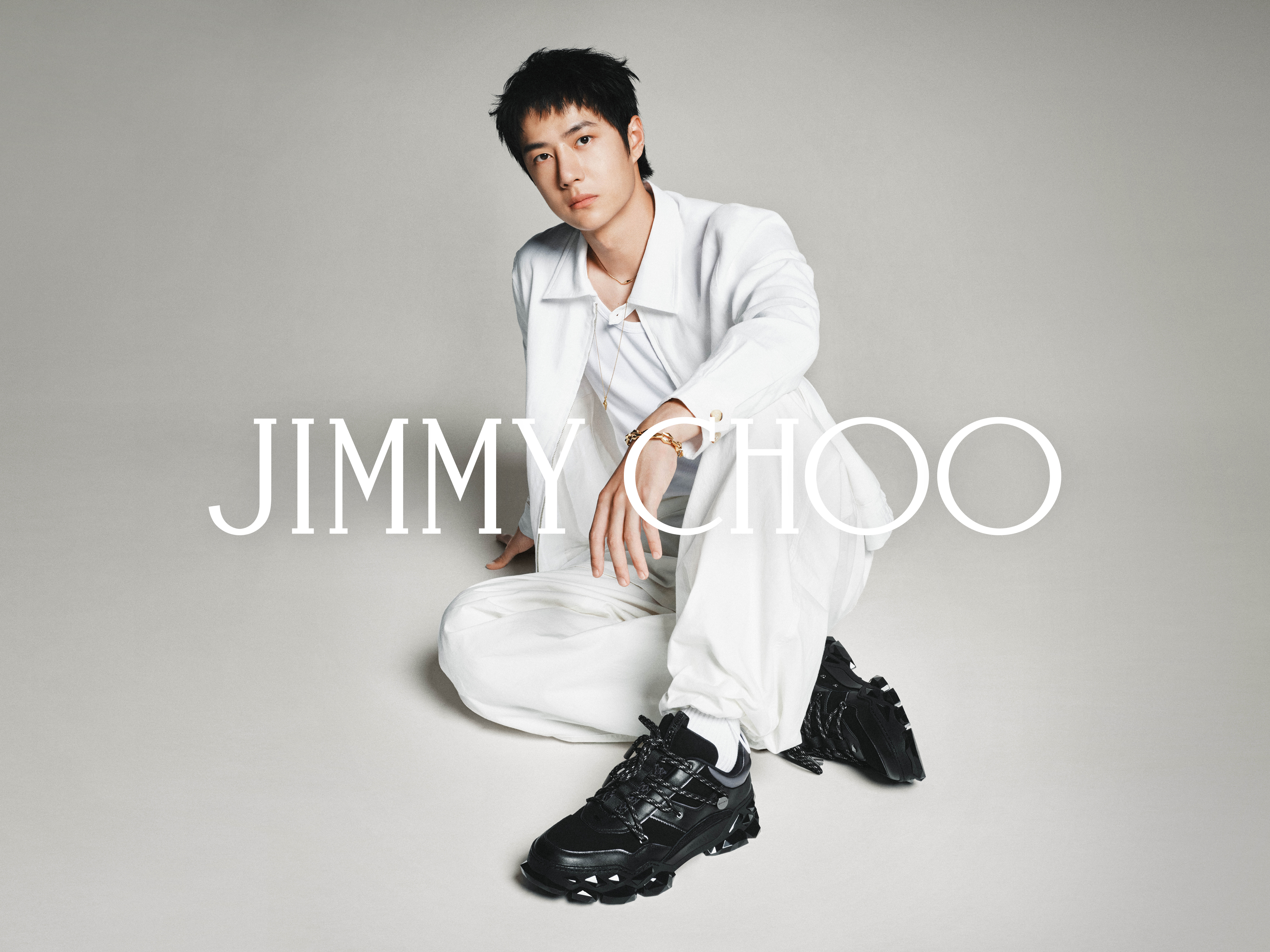 Wang Yibo Rocks Jimmy Choo Diamond X II Trainers Wang Yibo Rocks Jimmy Choo Diamond X II Trainers