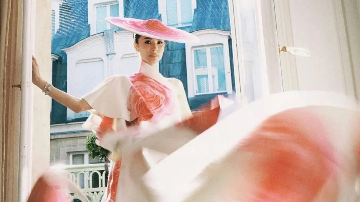heart evangelista pink dress Heart Evangelista | Baby doll on a Parisian stroll   @giambattistavalliparis