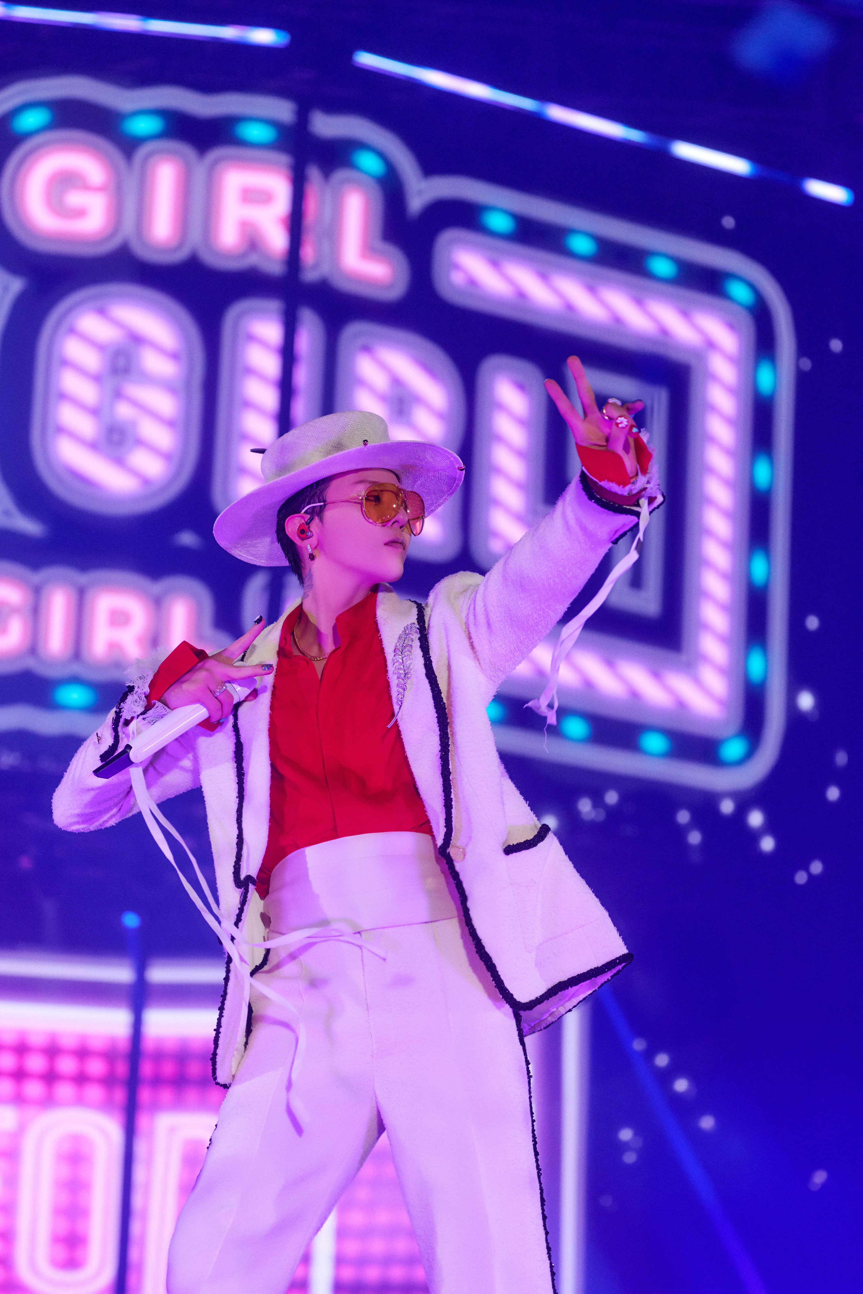 G-Dragon Wears Chanel High Jewellery Brooch for World Tour in Seoul