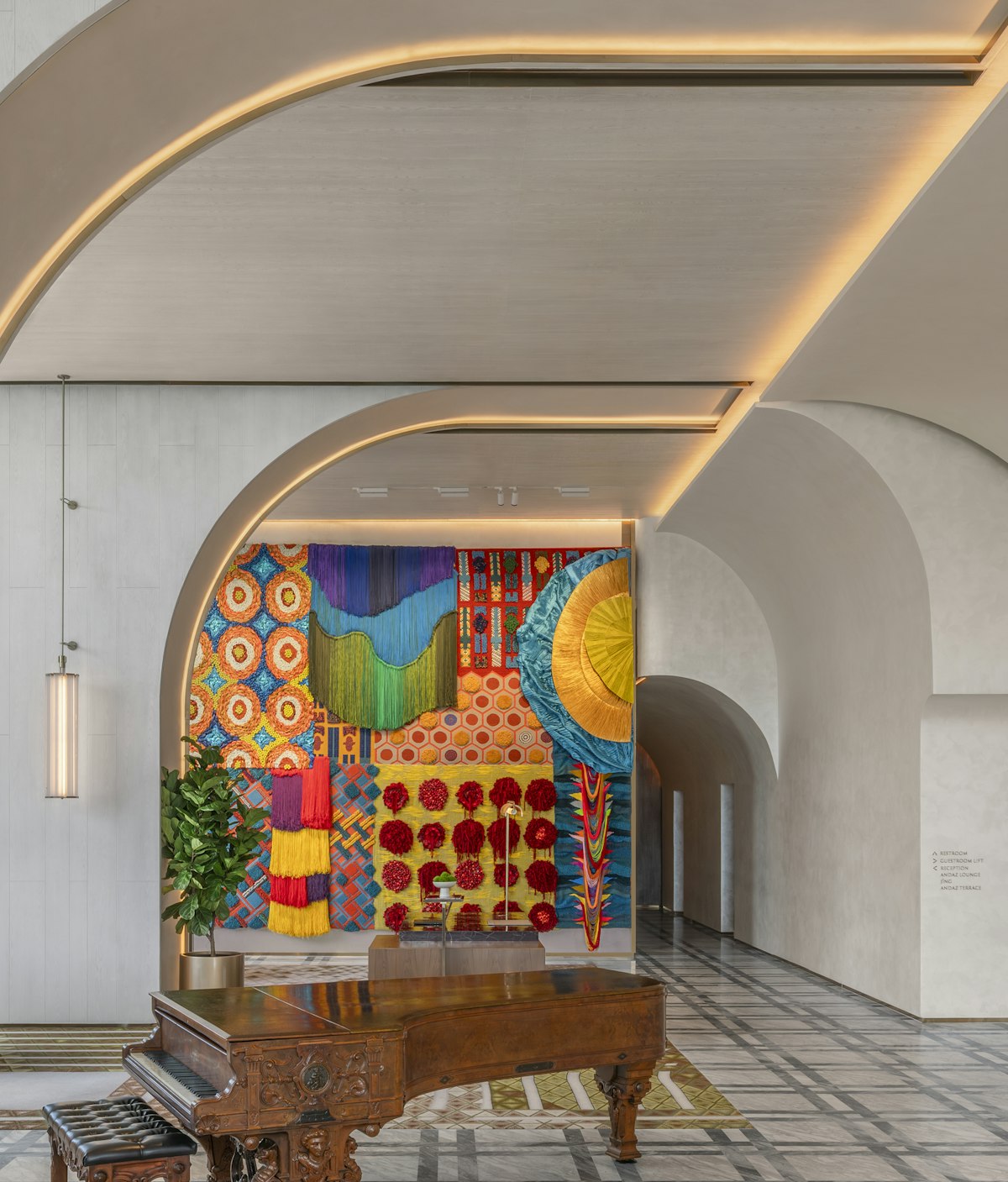 Enjoy Thoughtful Art and Calming Views at Andaz One Bangkok