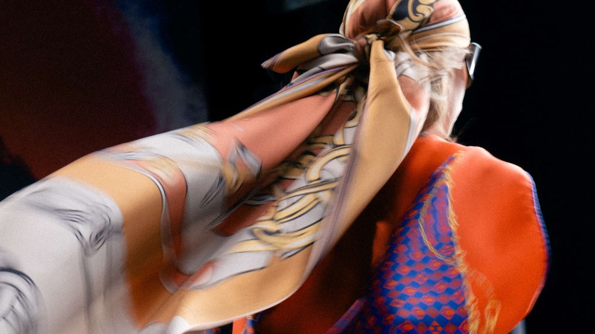CELINE's Spring 2026 Collection Proves the Versatility of the Silk Scarf
