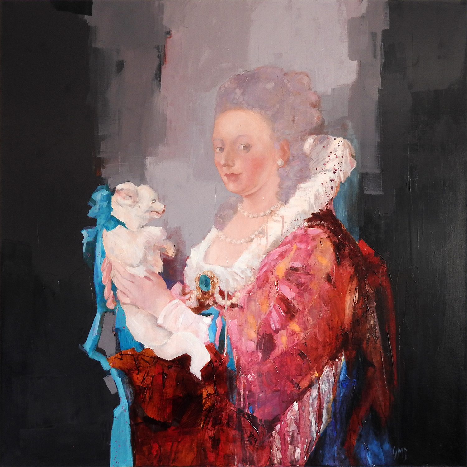 Z cyklu Transmisje after Fragonard