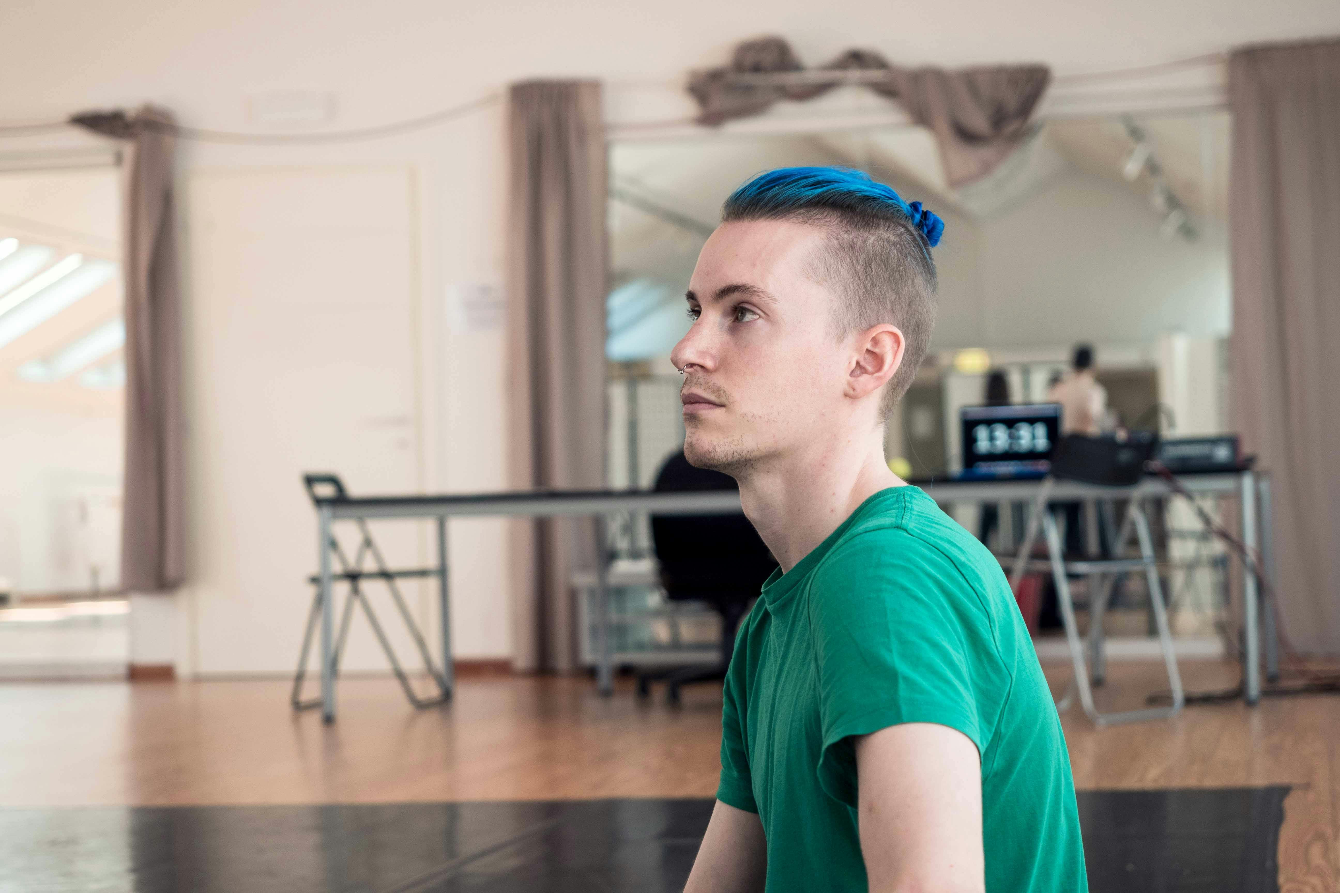 Half-length portrait of Nicola Galli in the Studio.