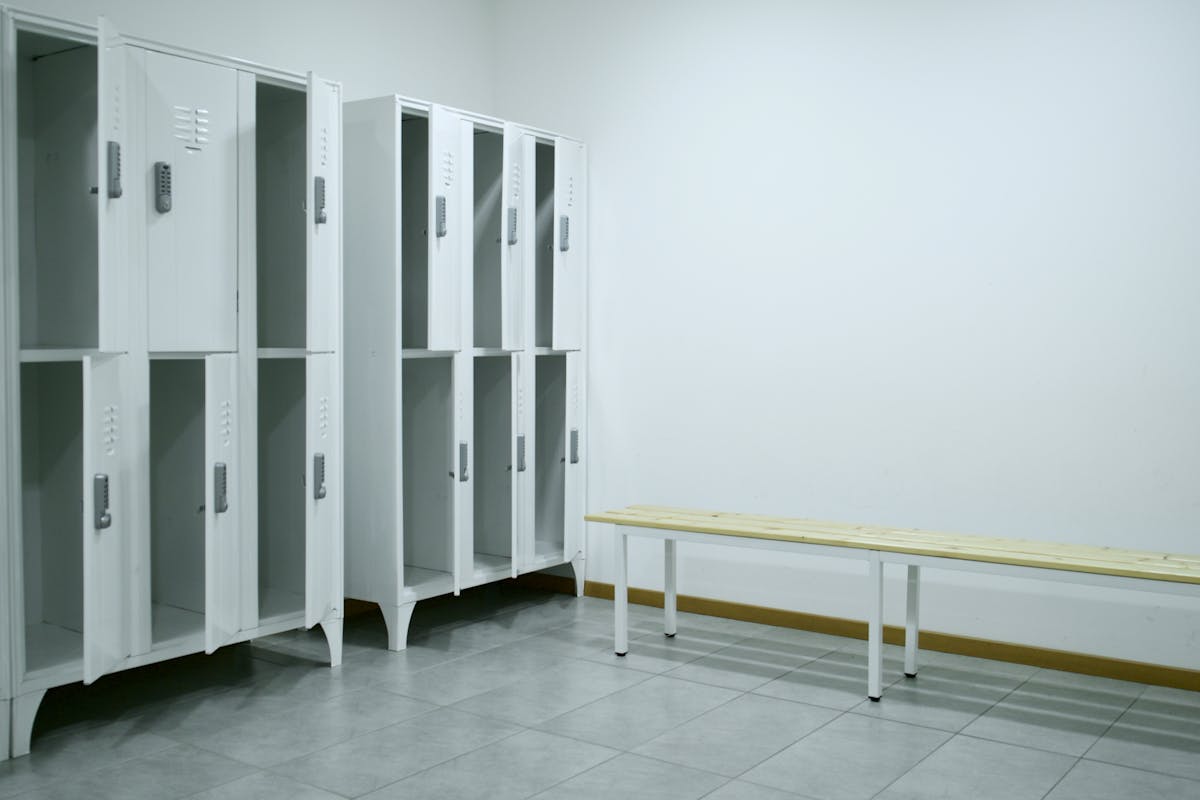 First floor changing rooms