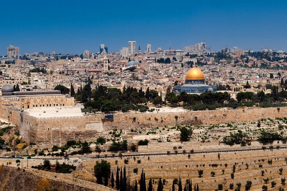 Foto della città di Gerusalemme